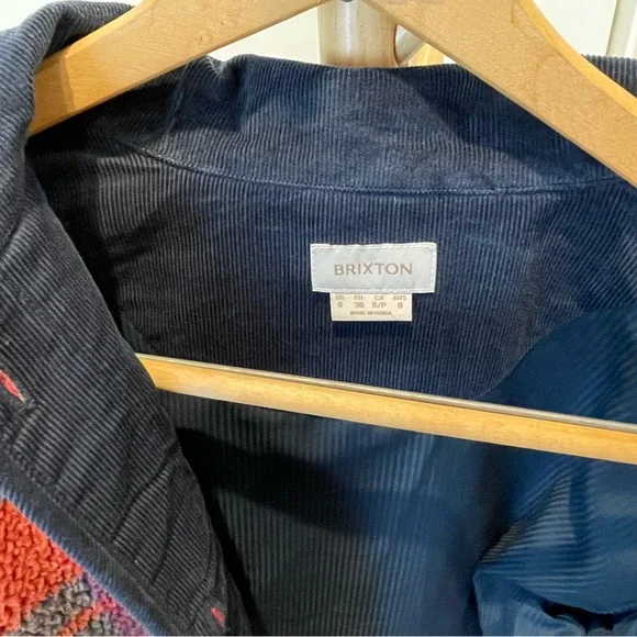 Brixton Delilah Multicolor Plaid Sherpa Jacket - Picture 8 of 10